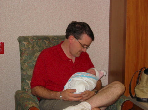 5 August 2002 Randy holding Jane